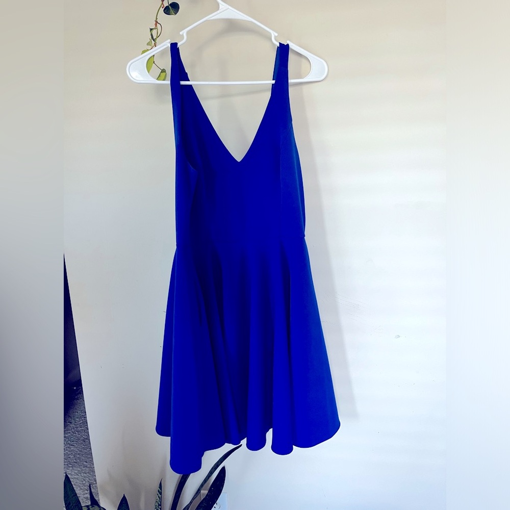 Lulus Vibrant Royal Blue Mini Dress